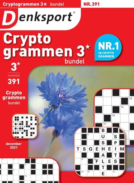 Denksport Cryptogrammen 3 bundel – 18 november 2021 Cover