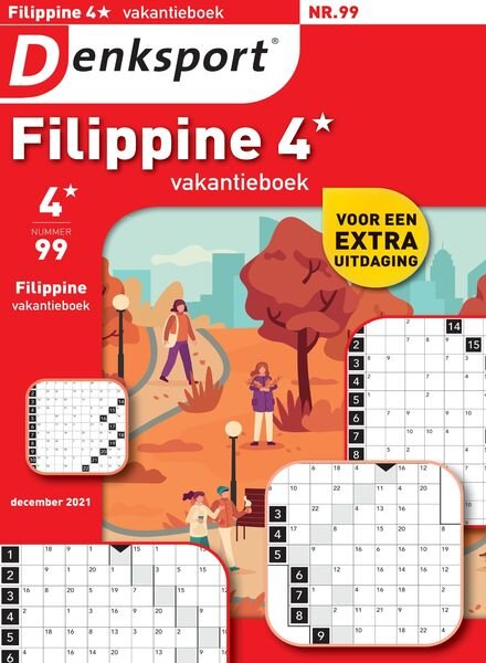 Denksport Filippine 4 Vakantieboek – november 2021 Cover