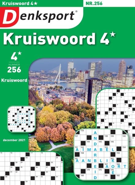 Denksport Kruiswoord 4 – november 2021 Cover