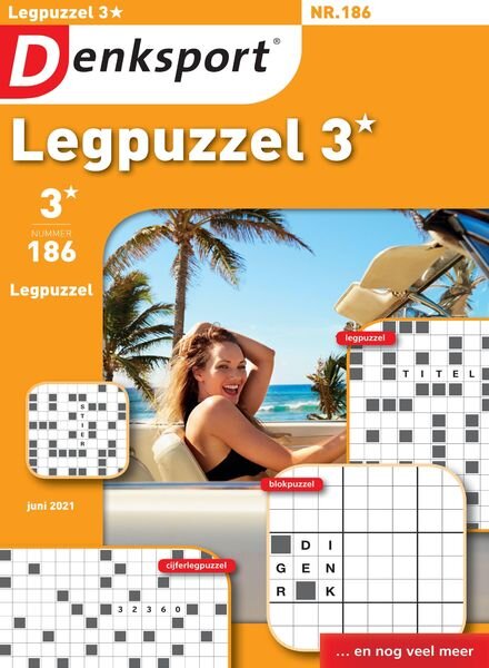 Denksport Legpuzzel 3 – 03 juni 2021 Cover