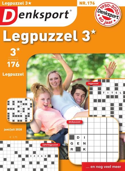 Denksport Legpuzzel 3 – 18 juni 2020 Cover