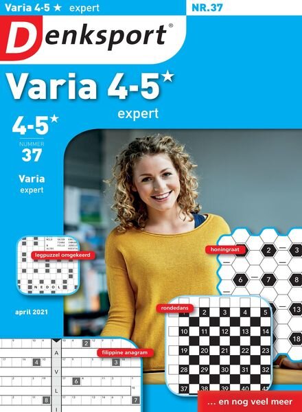 Denksport Varia expert 4-5 – 01 april 2021 Cover
