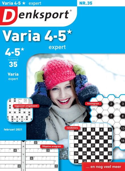 Denksport Varia expert 4-5 – 04 februari 2021 Cover