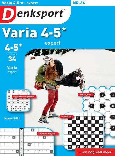 Denksport Varia expert 4-5 – 07 januari 2021 Cover