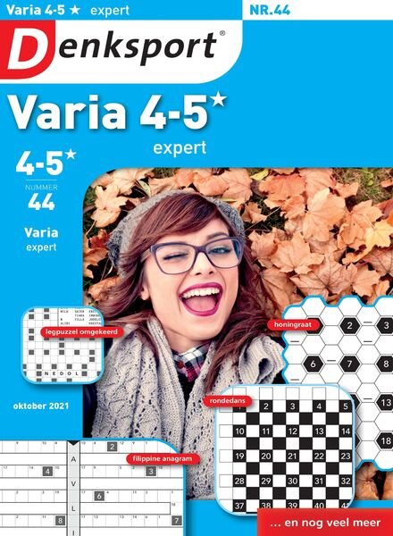 Denksport Varia expert 4-5 – 14 oktober 2021 Cover