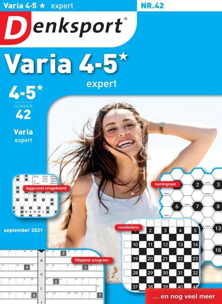 Denksport Varia expert 4-5 – 19 augustus 2021 Cover