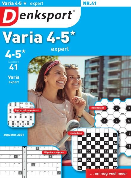 Denksport Varia expert 4-5 – 22 juli 2021 Cover