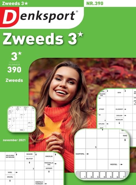 Denksport Zweeds 3 – oktober 2021 Cover