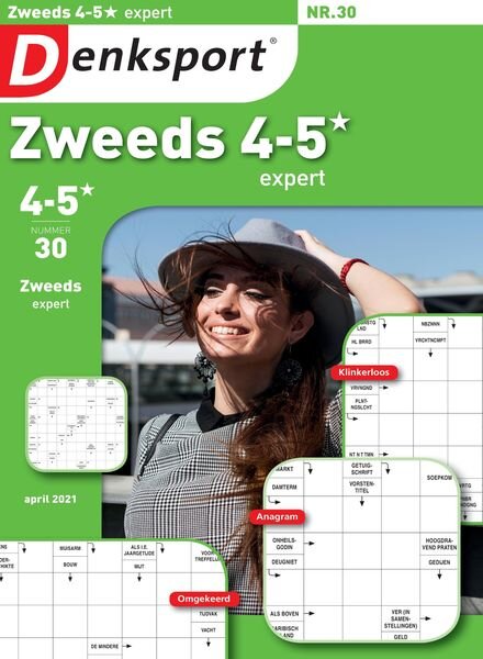 Denksport Zweeds 4-5 – 01 april 2021 Cover