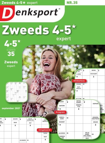 Denksport Zweeds 4-5 – 02 september 2021 Cover