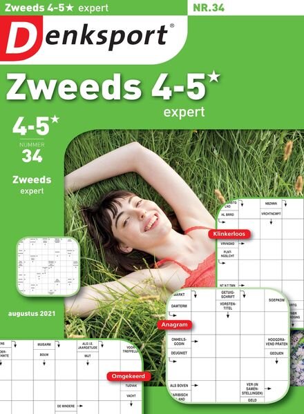 Denksport Zweeds 4-5 – 05 augustus 2021 Cover