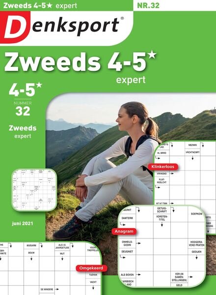 Denksport Zweeds 4-5 – 10 juni 2021 Cover