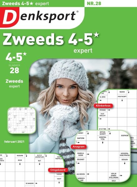 Denksport Zweeds 4-5 – 21 januari 2021 Cover