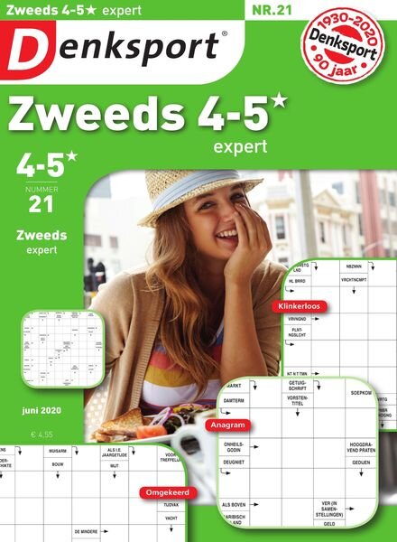 Denksport Zweeds 4-5 – 21 mei 2020 Cover