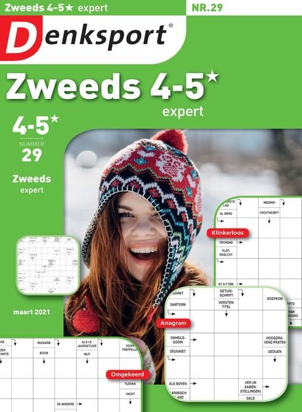 Denksport Zweeds 4-5 – 25 februari 2021 Cover