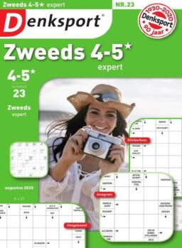 Denksport Zweeds 4-5 – 30 juli 2020