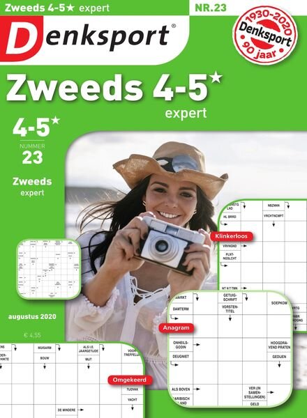Denksport Zweeds 4-5 – 30 juli 2020 Cover