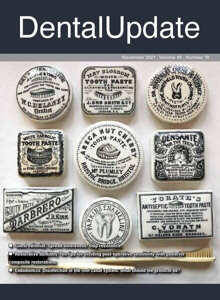 Dental Update – November 2021 Cover