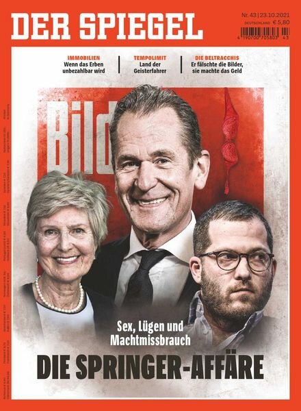 Der SPIEGEL – 23 Oktober 2021 Cover