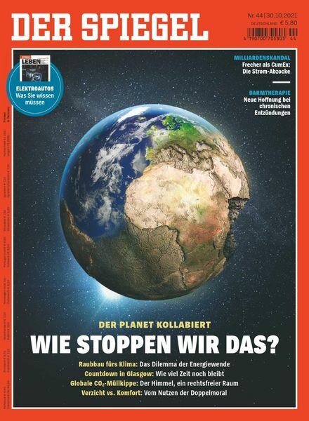 Der SPIEGEL – 30 Oktober 2021 Cover