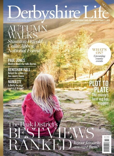 Derbyshire Life – November 2021 Cover