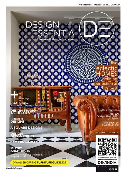Design Essentia Magazine – September-October 2021 Cover