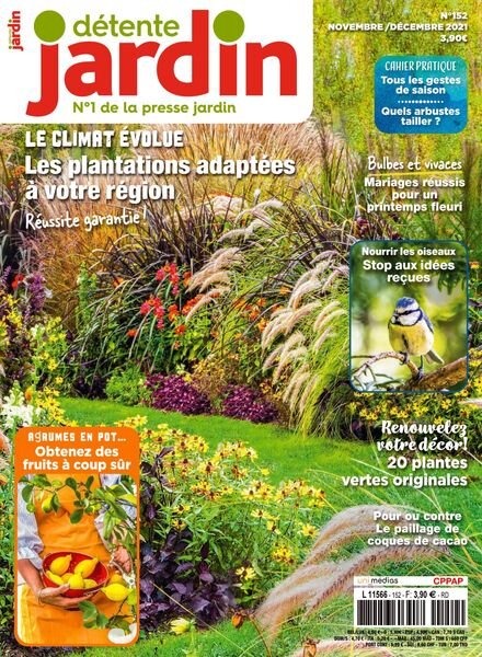 Detente Jardin – Novembre-Decembre 2021 Cover
