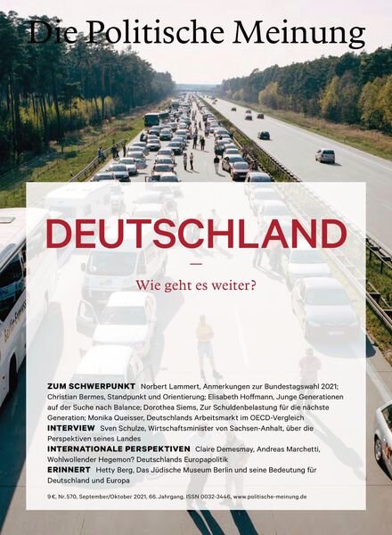 Die Politische Meinung – 28 Oktober 2021 Cover