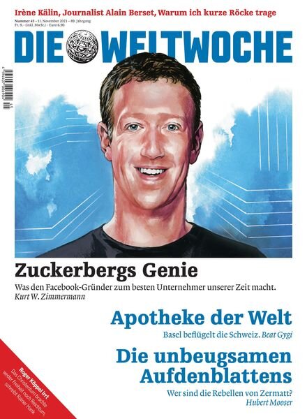 Die Weltwoche – 11 November 2021 Cover