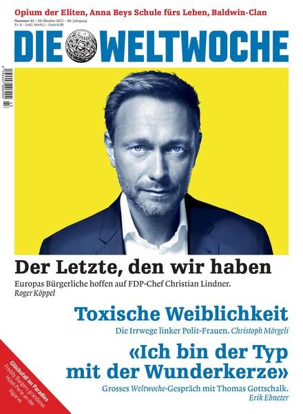 Die Weltwoche – 28 Oktober 2021 Cover