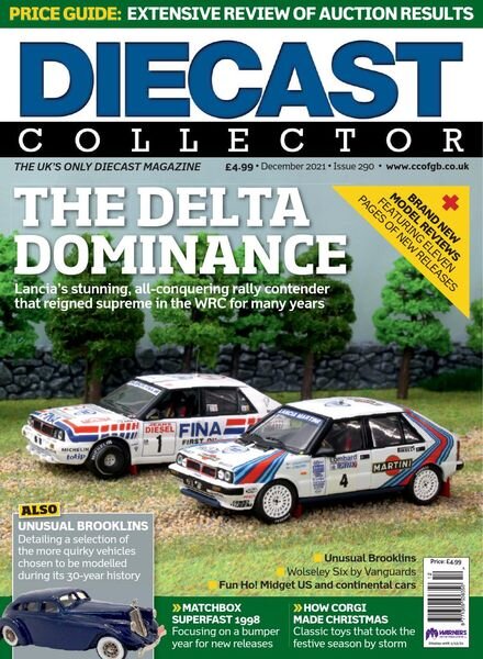 Diecast Collector – December 2021 Cover
