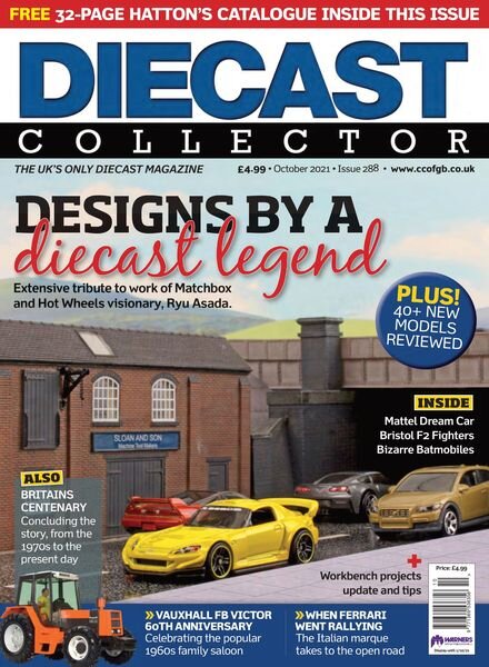 Diecast Collector – October 2021 Cover