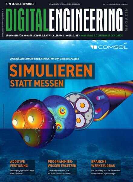 Digital Engineering Germany – Oktober-November 2021 Cover