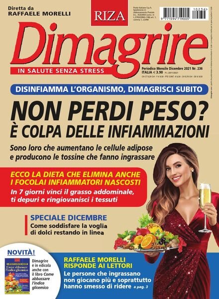 Dimagrire – Dicembre 2021 Cover