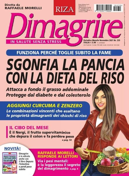 Dimagrire – Novembre 2021 Cover