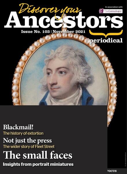 Discover Your Ancestors – November 2021 Cover