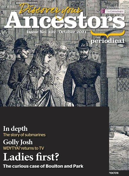 Discover Your Ancestors – October 2021 Cover