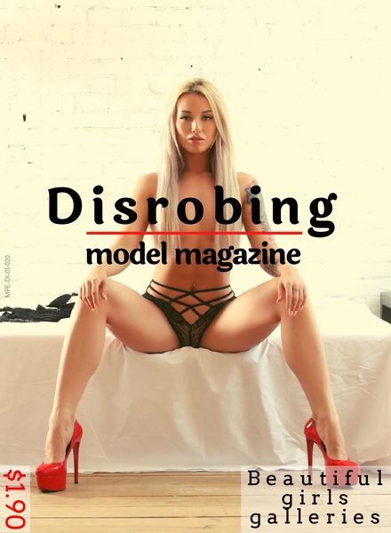 Disrobing model magazine – May-June 2021 Cover