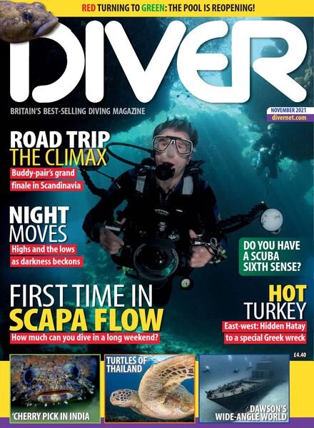 Diver UK – November 2021 Cover