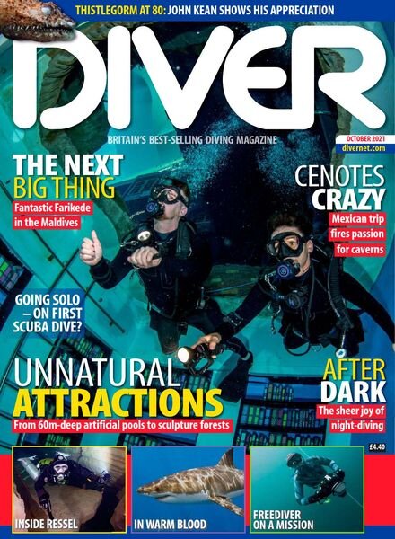 Diver UK – October 2021 Cover