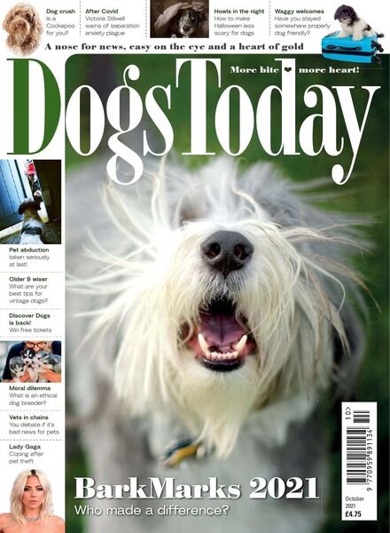 Dogs Today UK – October 2021 Cover