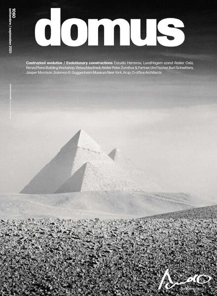 Domus Italia – agosto 2021 Cover