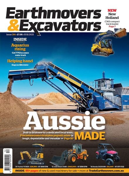 Earthmovers & Excavators – November 2021 Cover