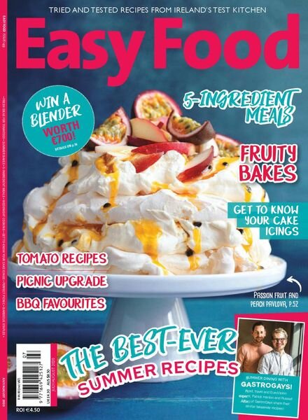 Easy Food Ireland – July-August 2020 Cover