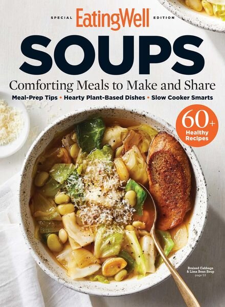 Eating Well Soups – September 2021 Cover