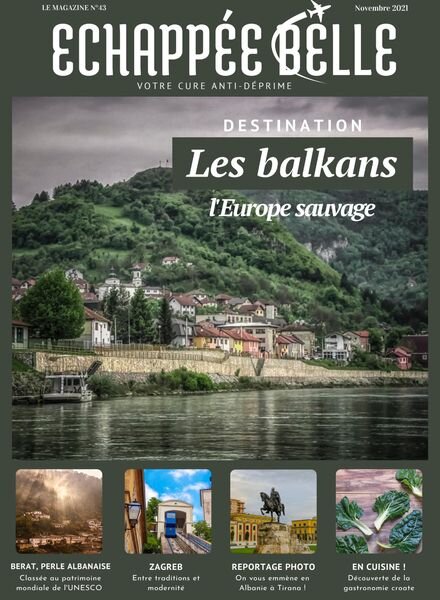 echappee Belle – Novembre 2021 Cover