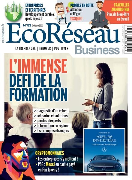 EcoReseau Business – Octobre 2021 Cover