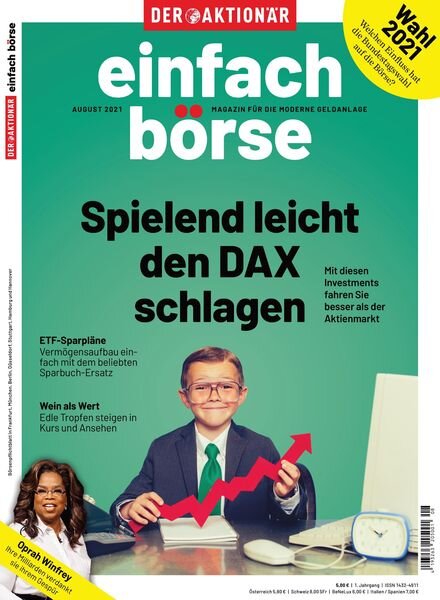 einfach bOrse – August 2021 Cover