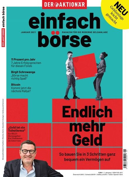 einfach bOrse – Januar 2021 Cover