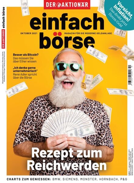 einfach bOrse – Oktober 2021 Cover